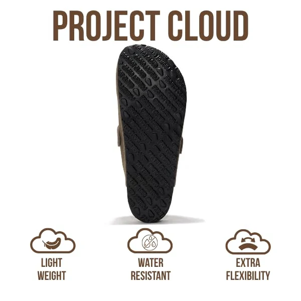 Project Cloud Men's Clogs | 100% Genuine Full Grain Leather | Memory Foam | Non-Slip | Brooklyn - Image 10