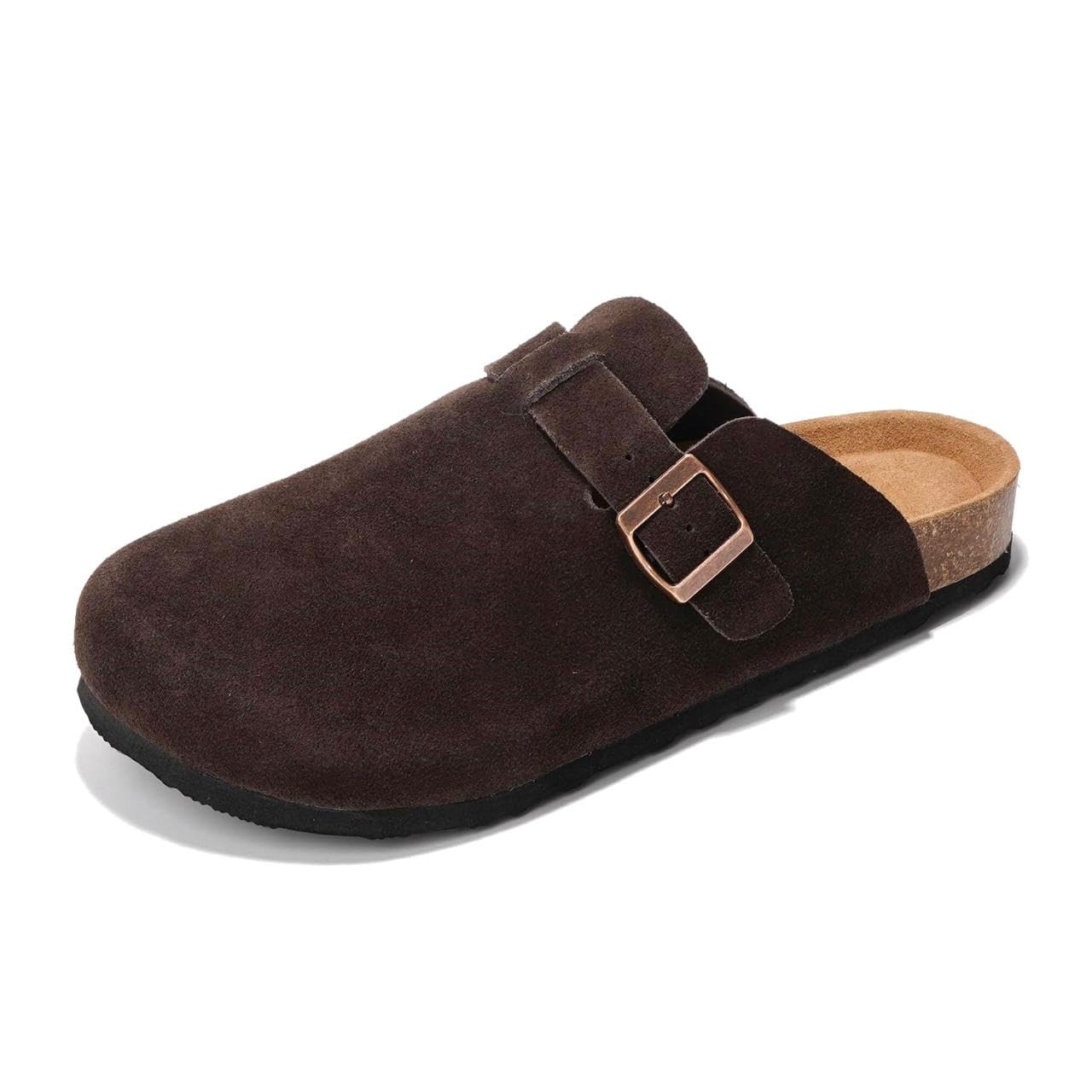 Project Cloud Men's Clogs | 100% Genuine Full Grain Leather | Memory Foam | Non-Slip | Brooklyn - Image 18