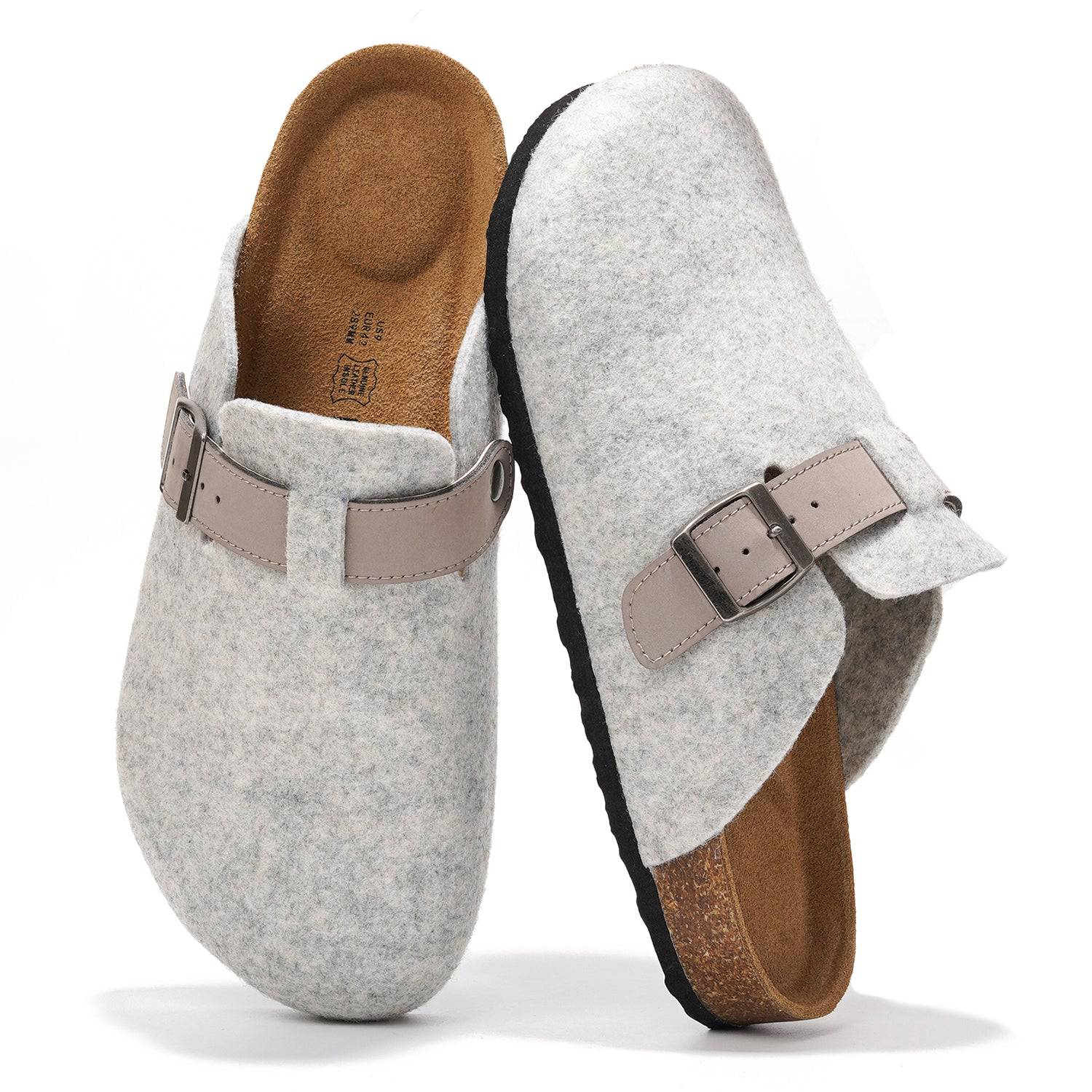 Project Cloud Men's Clogs | 100% Genuine Full Grain Leather | Memory Foam | Non-Slip | Brooklyn - Image 23