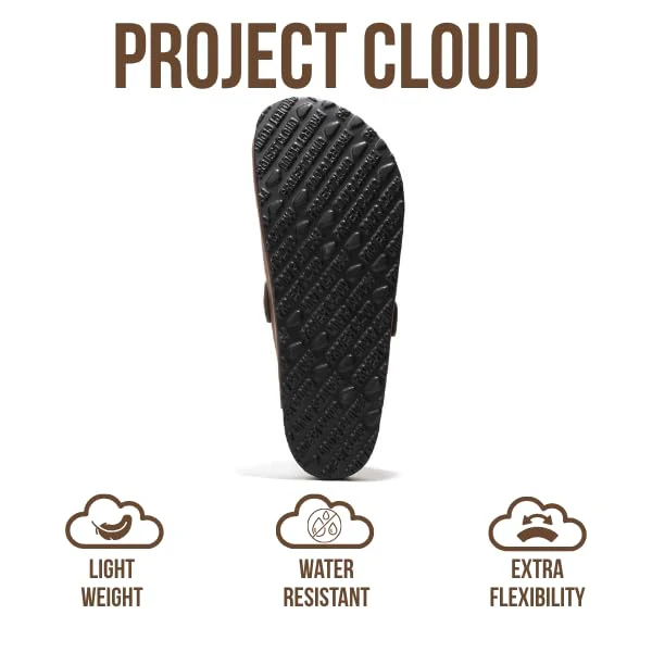 Project Cloud Men's Clogs | 100% Genuine Full Grain Leather | Memory Foam | Non-Slip | Brooklyn - Image 33