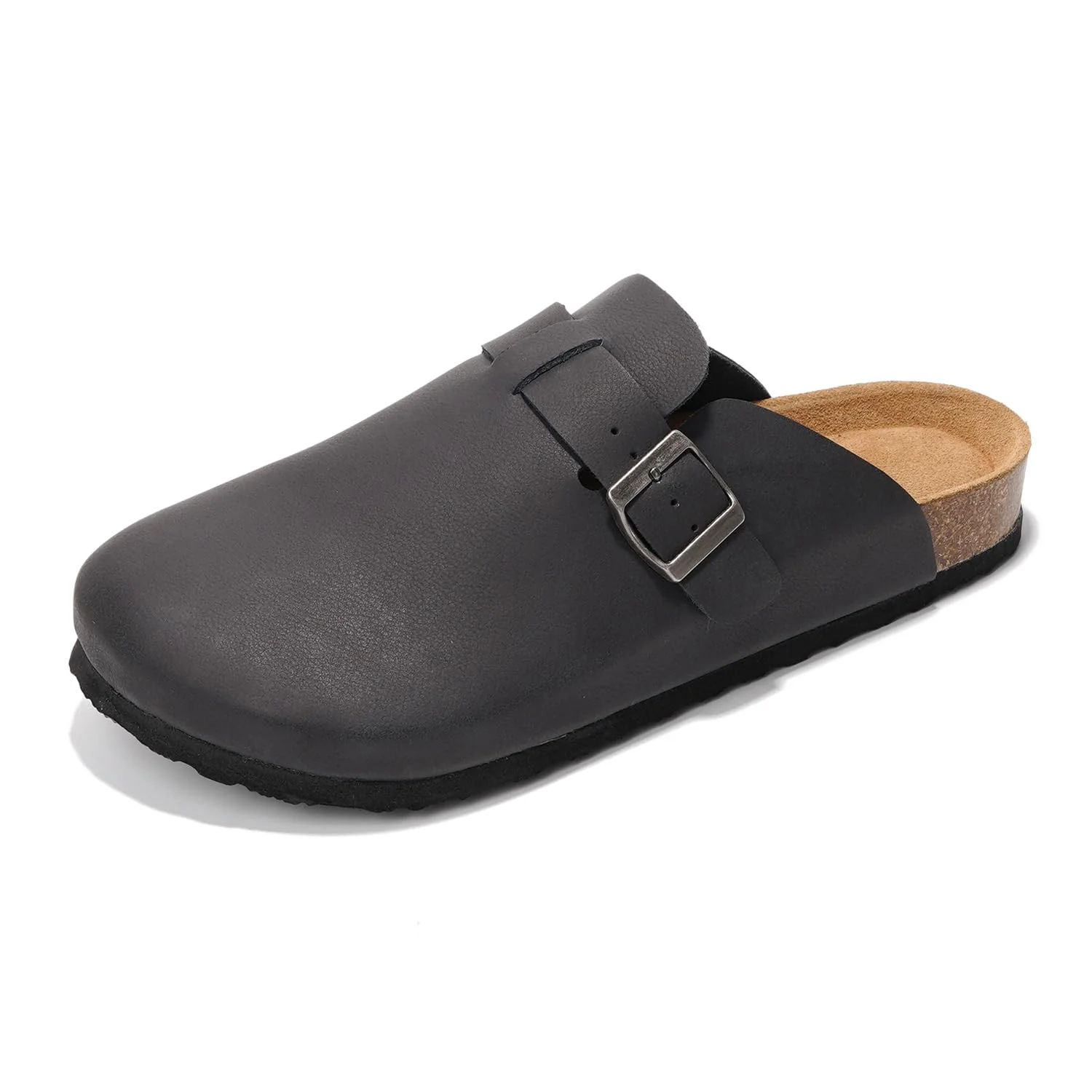 Project Cloud Men's Clogs | 100% Genuine Full Grain Leather | Memory Foam | Non-Slip | Brooklyn - Image 36