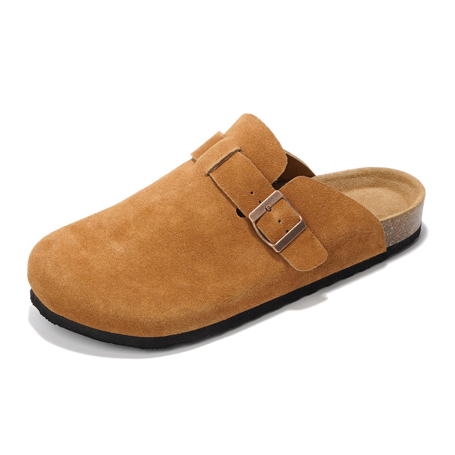 Project Cloud Men's Clogs | 100% Genuine Full Grain Leather | Memory Foam | Non-Slip | Brooklyn - Image 42