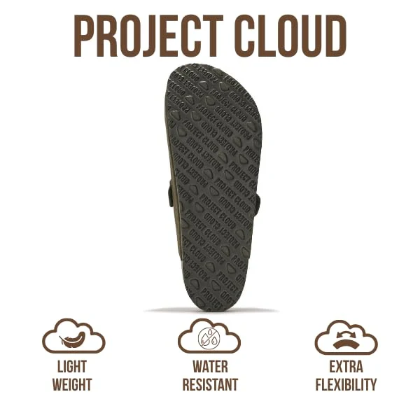 Project Cloud Men's Clogs | 100% Genuine Full Grain Leather | Memory Foam | Non-Slip | Brooklyn - Image 5
