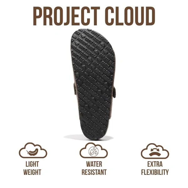 Project Cloud Men's Clogs | 100% Genuine Full Grain Leather | Memory Foam | Non-Slip | Brooklyn - Image 51
