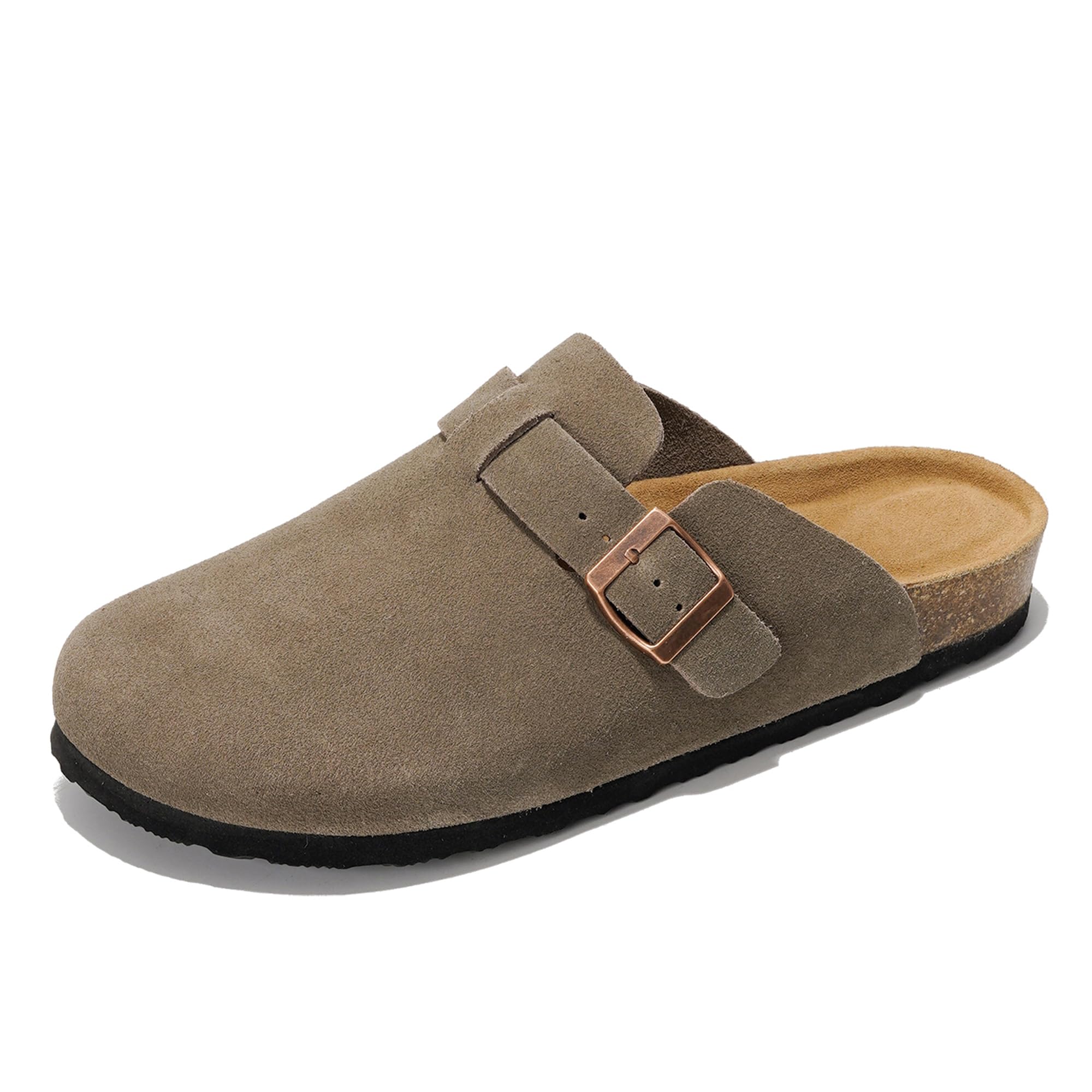 Project Cloud Men's Clogs | 100% Genuine Full Grain Leather | Memory Foam | Non-Slip | Brooklyn - Image 7