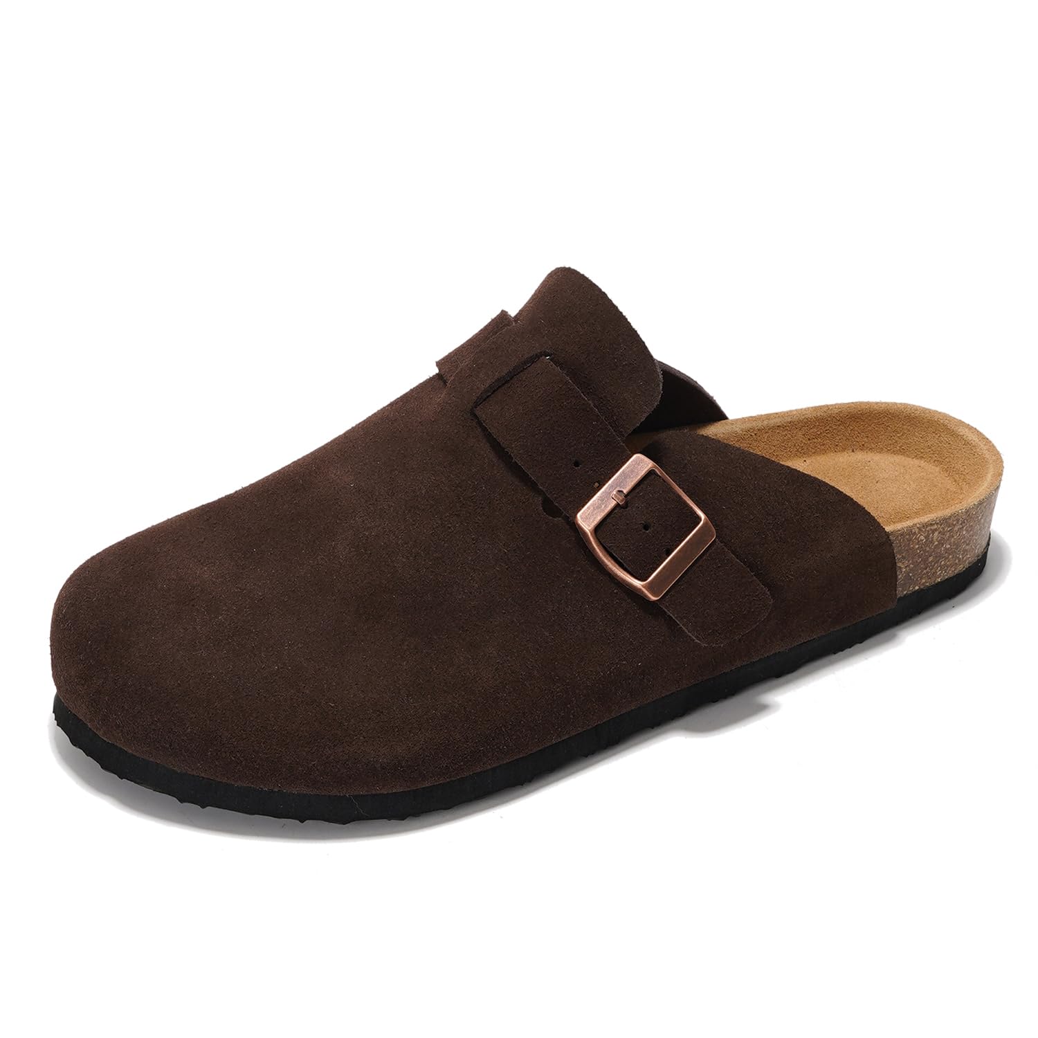 Project Cloud Men's Clogs | 100% Genuine Full Grain Leather | Memory Foam | Non-Slip | Brooklyn - Image 74