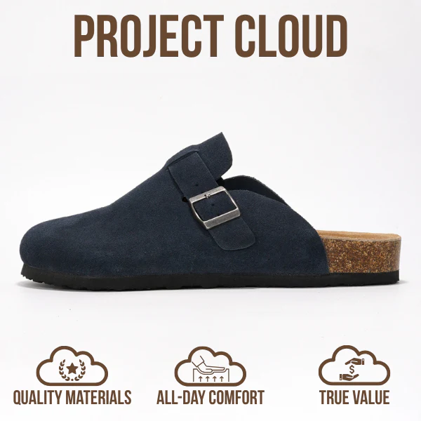 Project Cloud Men's Clogs | 100% Genuine Full Grain Leather | Memory Foam | Non-Slip | Brooklyn - Image 82