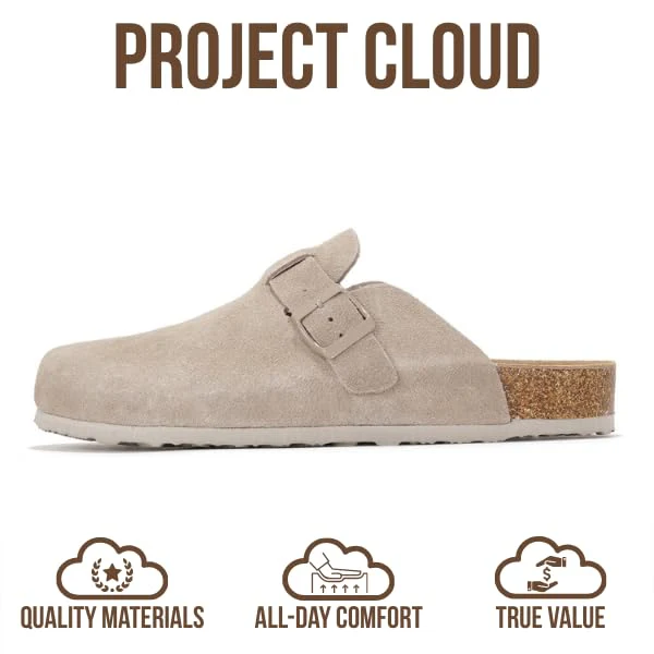 Project Cloud Men's Clogs | 100% Genuine Full Grain Leather | Memory Foam | Non-Slip | Brooklyn - Image 93