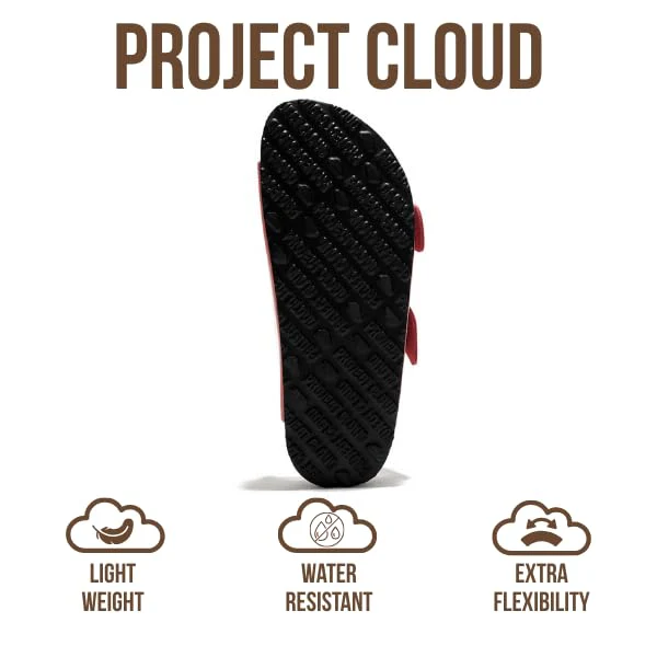 Project Cloud Women's | 100% Genuine Leather Women Flat Sandals | ProjectPlush | Lightweight | Non-Slip - Santorini - Image 102