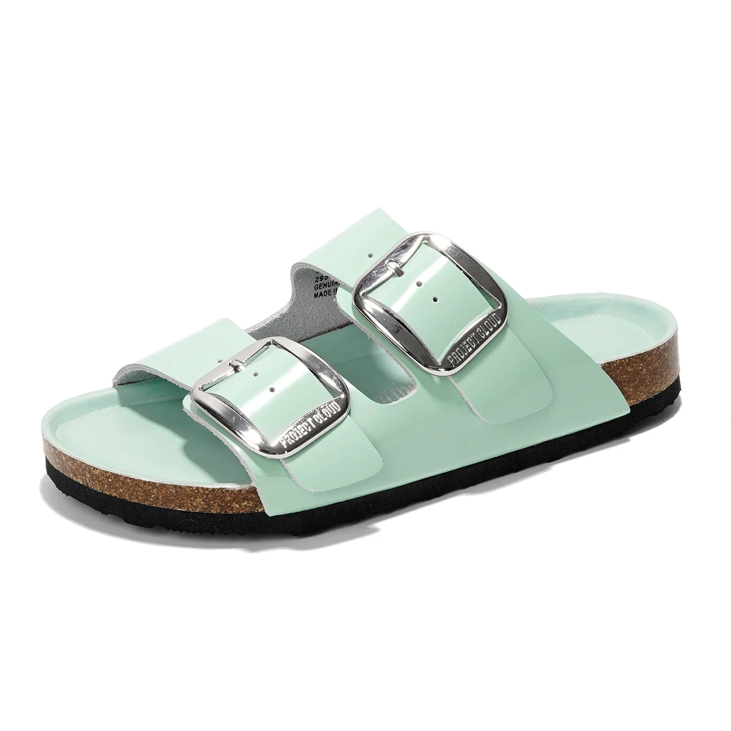 Project Cloud Women's | 100% Genuine Leather Women Flat Sandals | ProjectPlush | Lightweight | Non-Slip - Santorini - Image 104