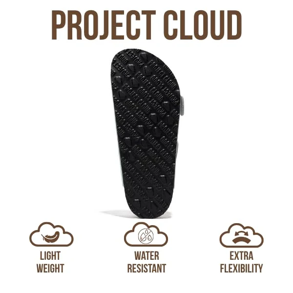 Project Cloud Women's | 100% Genuine Leather Women Flat Sandals | ProjectPlush | Lightweight | Non-Slip - Santorini - Image 107