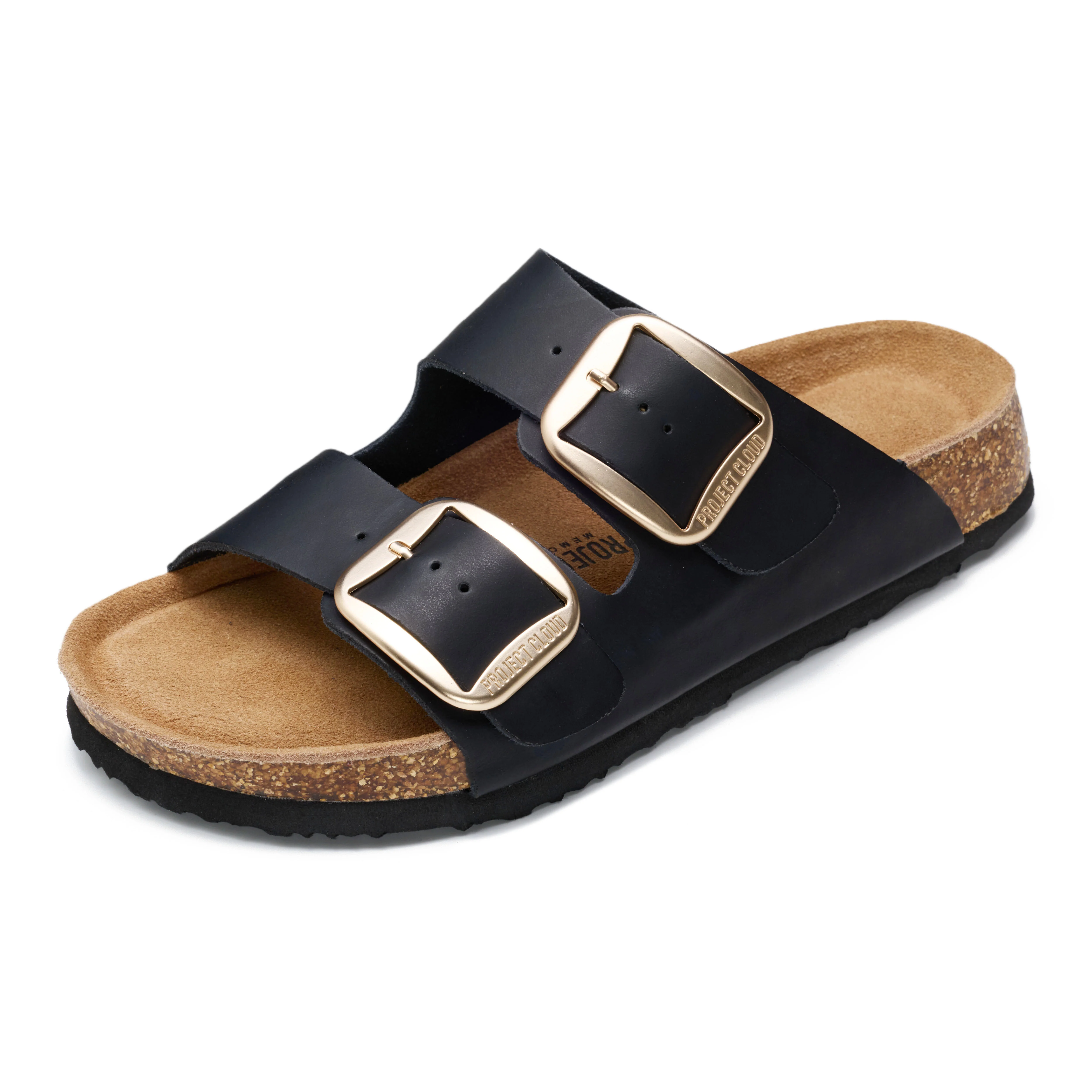 Project Cloud Women's | 100% Genuine Leather Women Flat Sandals | ProjectPlush | Lightweight | Non-Slip - Santorini - Image 115