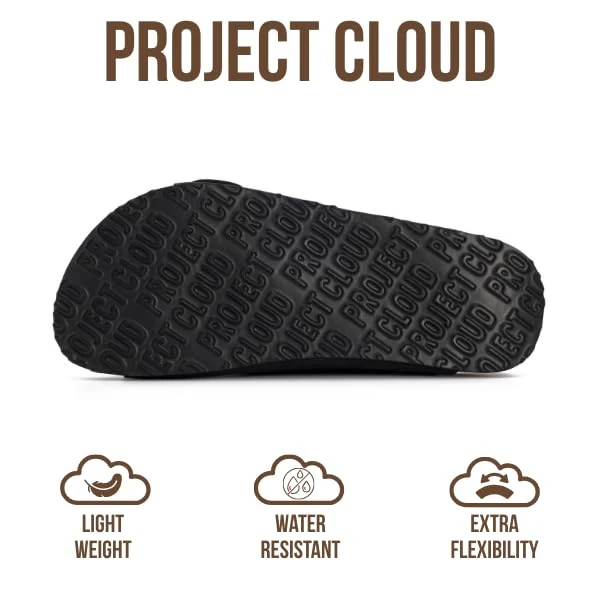 Project Cloud Women's | 100% Genuine Leather Women Flat Sandals | ProjectPlush | Lightweight | Non-Slip - Santorini - Image 118