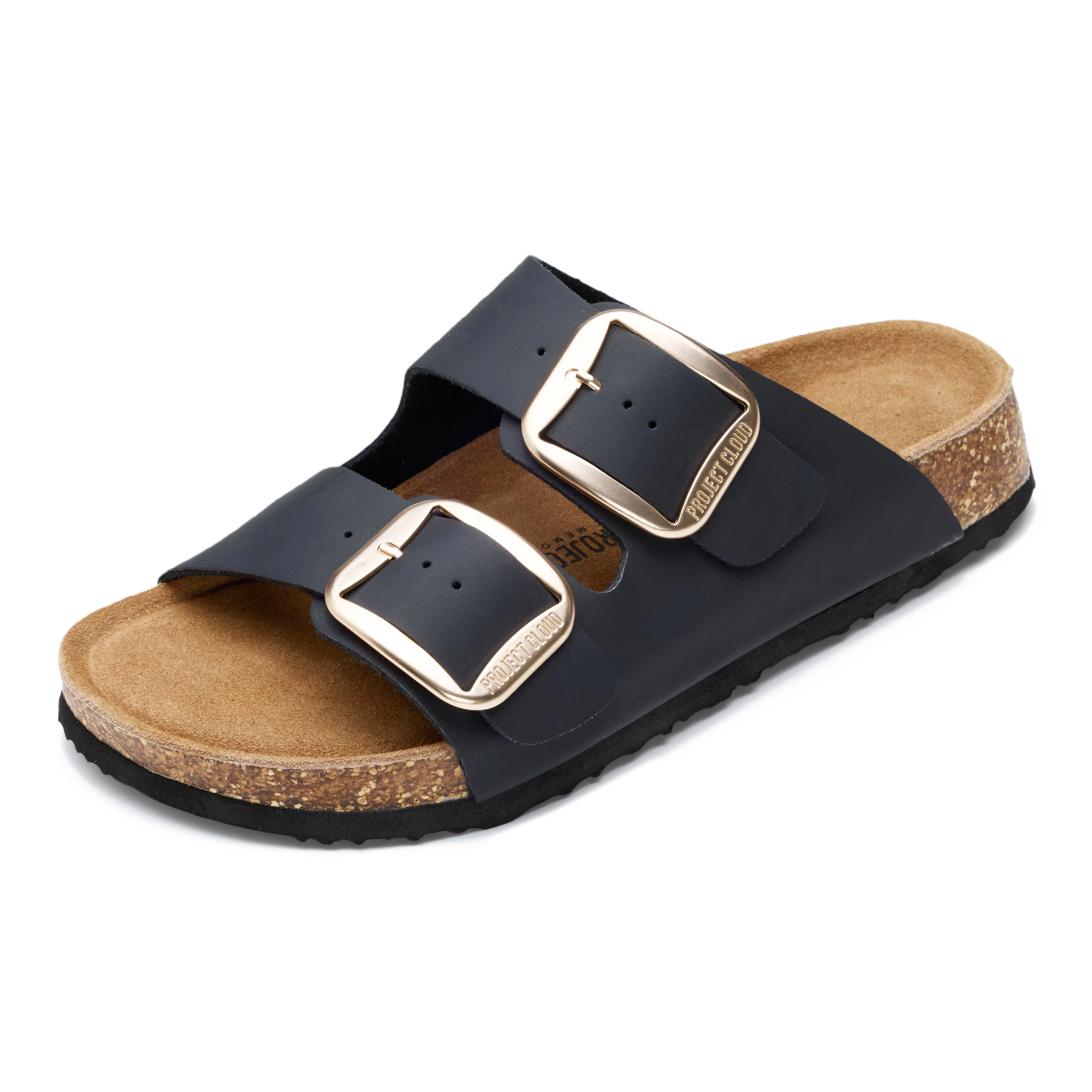 Project Cloud Women's | 100% Genuine Leather Women Flat Sandals | ProjectPlush | Lightweight | Non-Slip - Santorini - Image 120