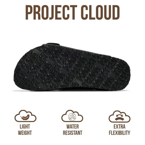Project Cloud Women's | 100% Genuine Leather Women Flat Sandals | ProjectPlush | Lightweight | Non-Slip - Santorini - Image 123