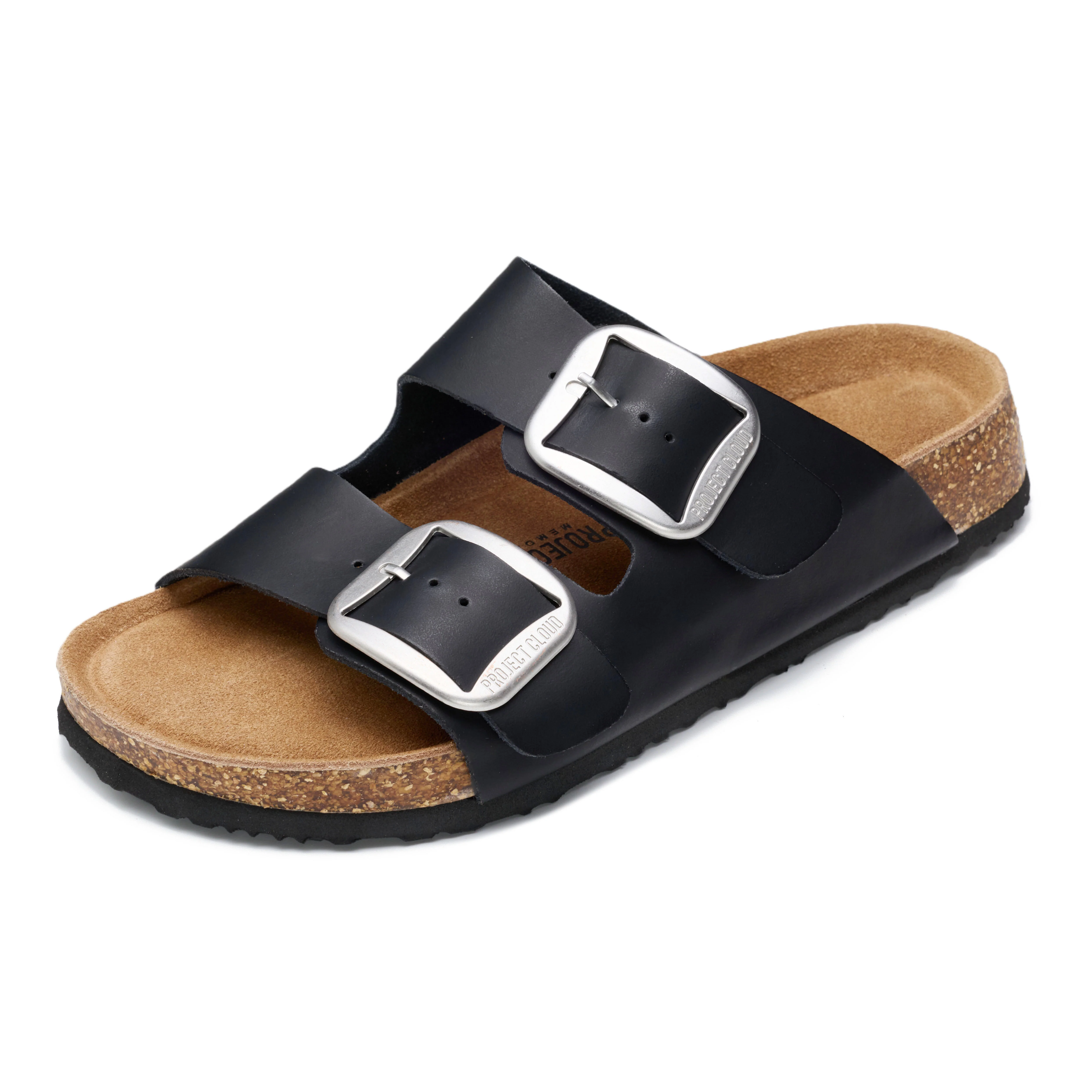 Project Cloud Women's | 100% Genuine Leather Women Flat Sandals | ProjectPlush | Lightweight | Non-Slip - Santorini - Image 126