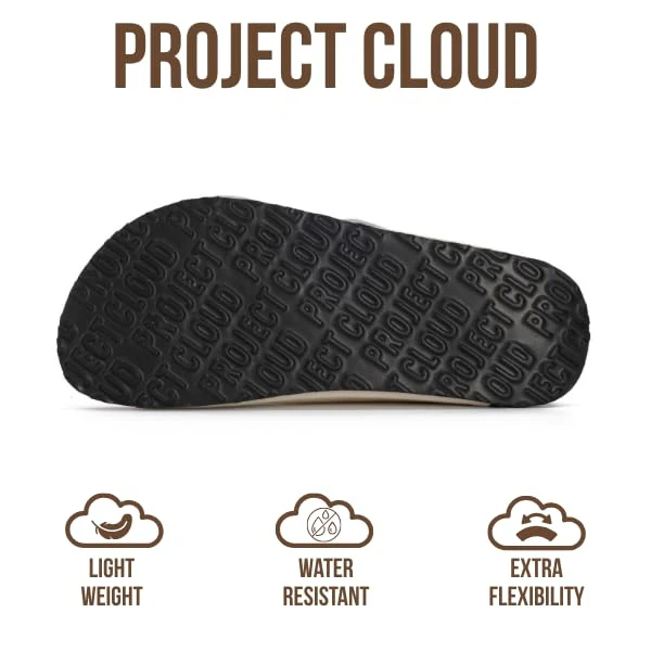 Project Cloud Women's | 100% Genuine Leather Women Flat Sandals | ProjectPlush | Lightweight | Non-Slip - Santorini - Image 139