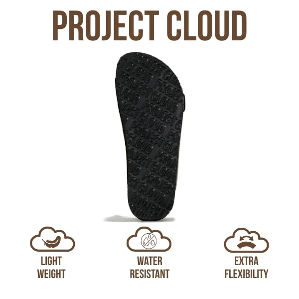 Project Cloud Women's | 100% Genuine Leather Women Flat Sandals | ProjectPlush | Lightweight | Non-Slip - Santorini - Image 16