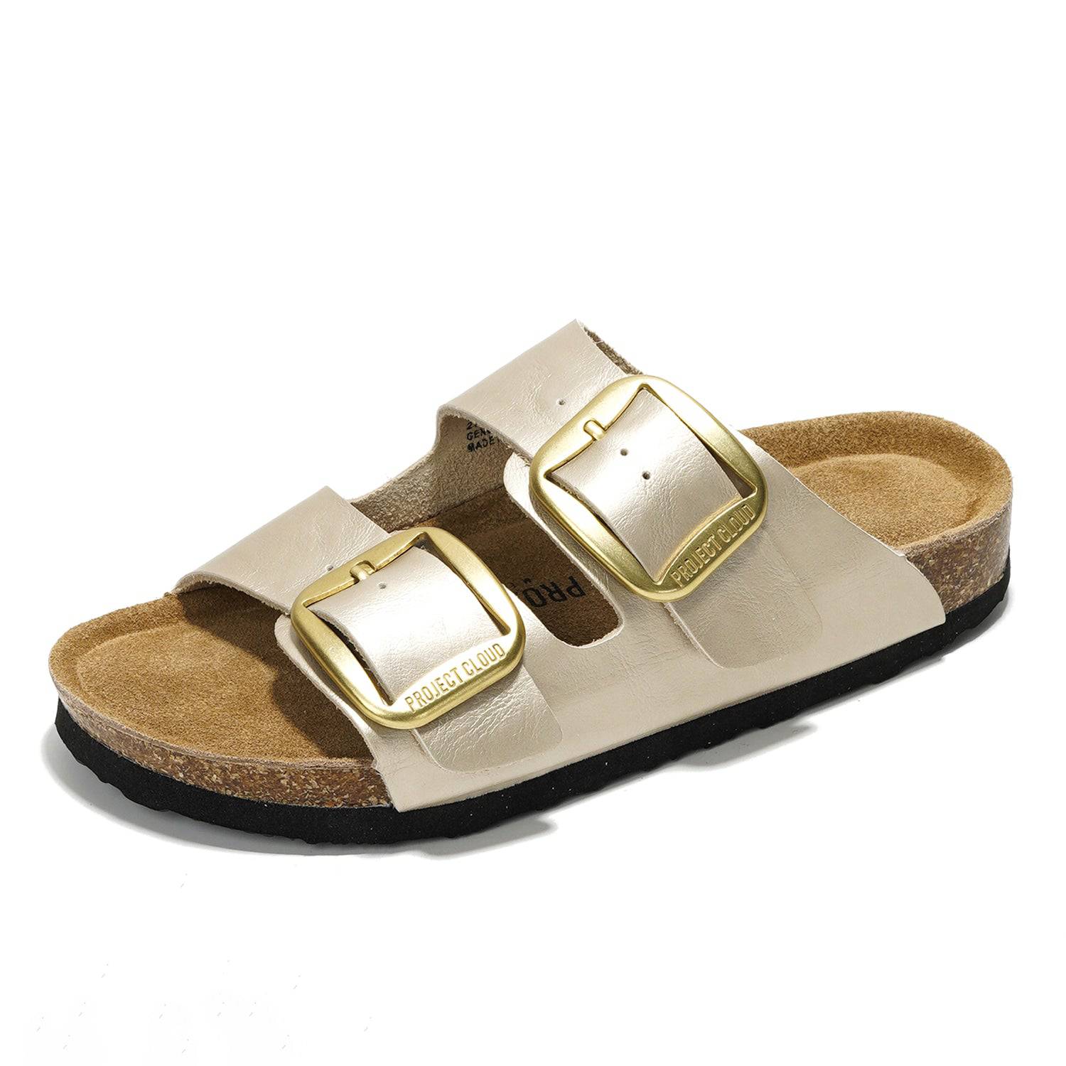 Project Cloud Women's | 100% Genuine Leather Women Flat Sandals | ProjectPlush | Lightweight | Non-Slip - Santorini - Image 19