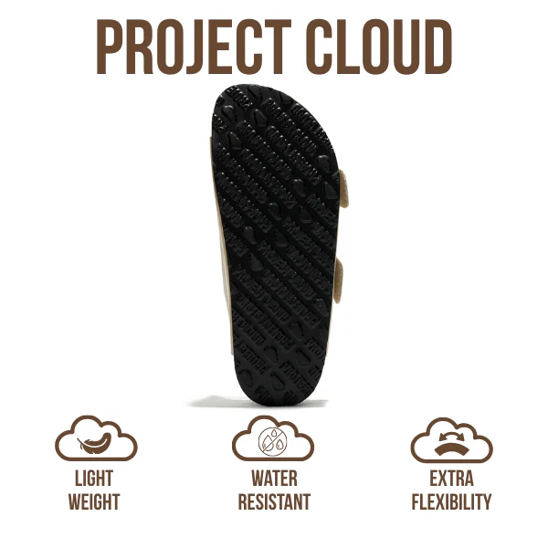 Project Cloud Women's | 100% Genuine Leather Women Flat Sandals | ProjectPlush | Lightweight | Non-Slip - Santorini - Image 22