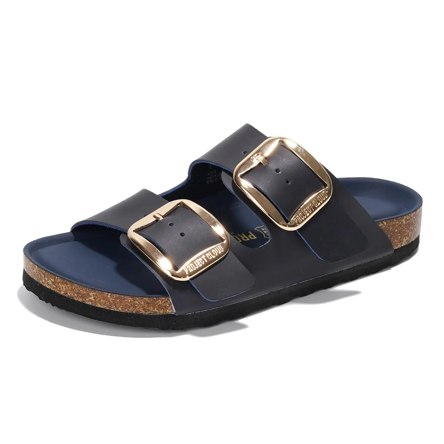Project Cloud Women's | 100% Genuine Leather Women Flat Sandals | ProjectPlush | Lightweight | Non-Slip - Santorini - Image 37