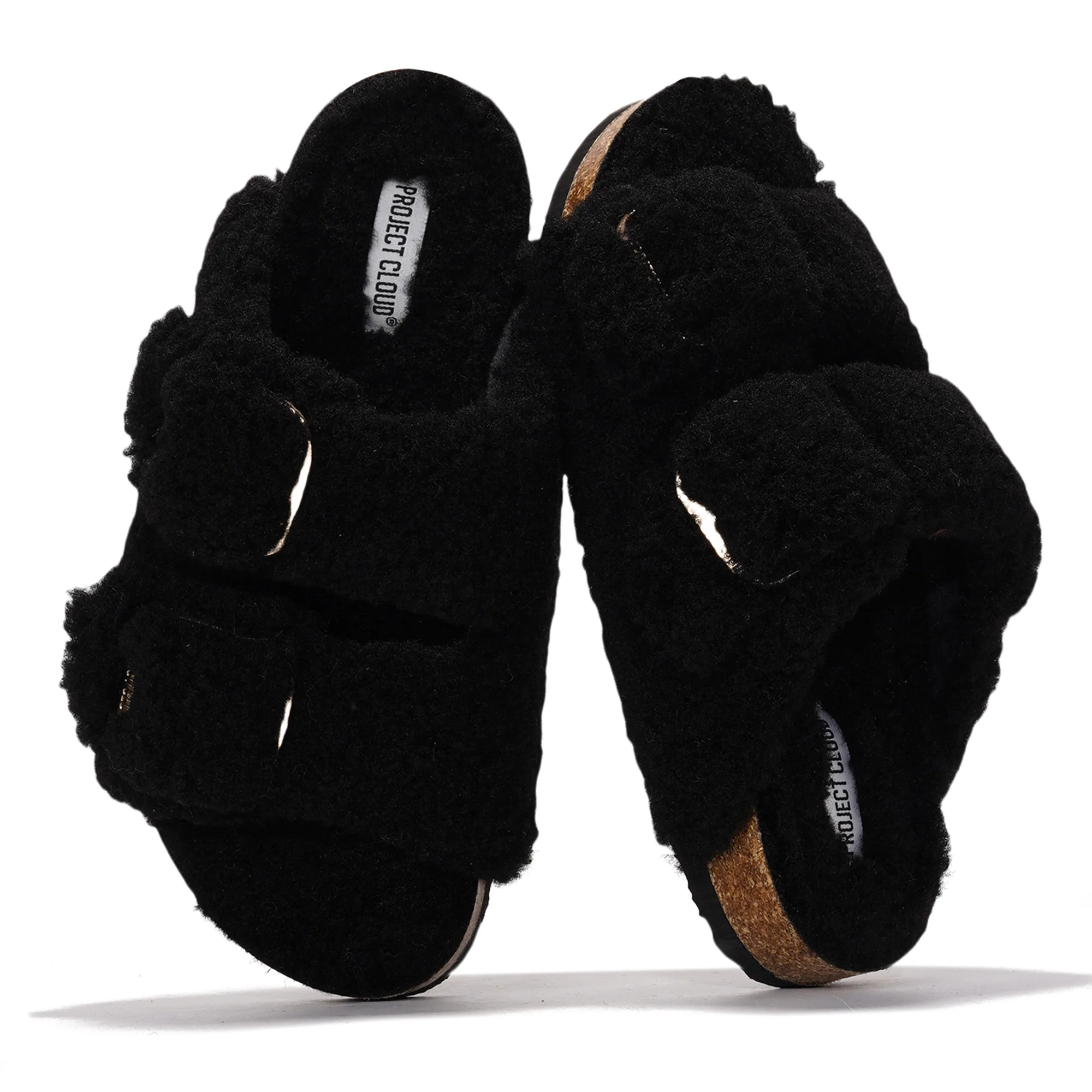 Project Cloud Women's | 100% Genuine Leather Women Flat Sandals | ProjectPlush | Lightweight | Non-Slip - Santorini - Image 46
