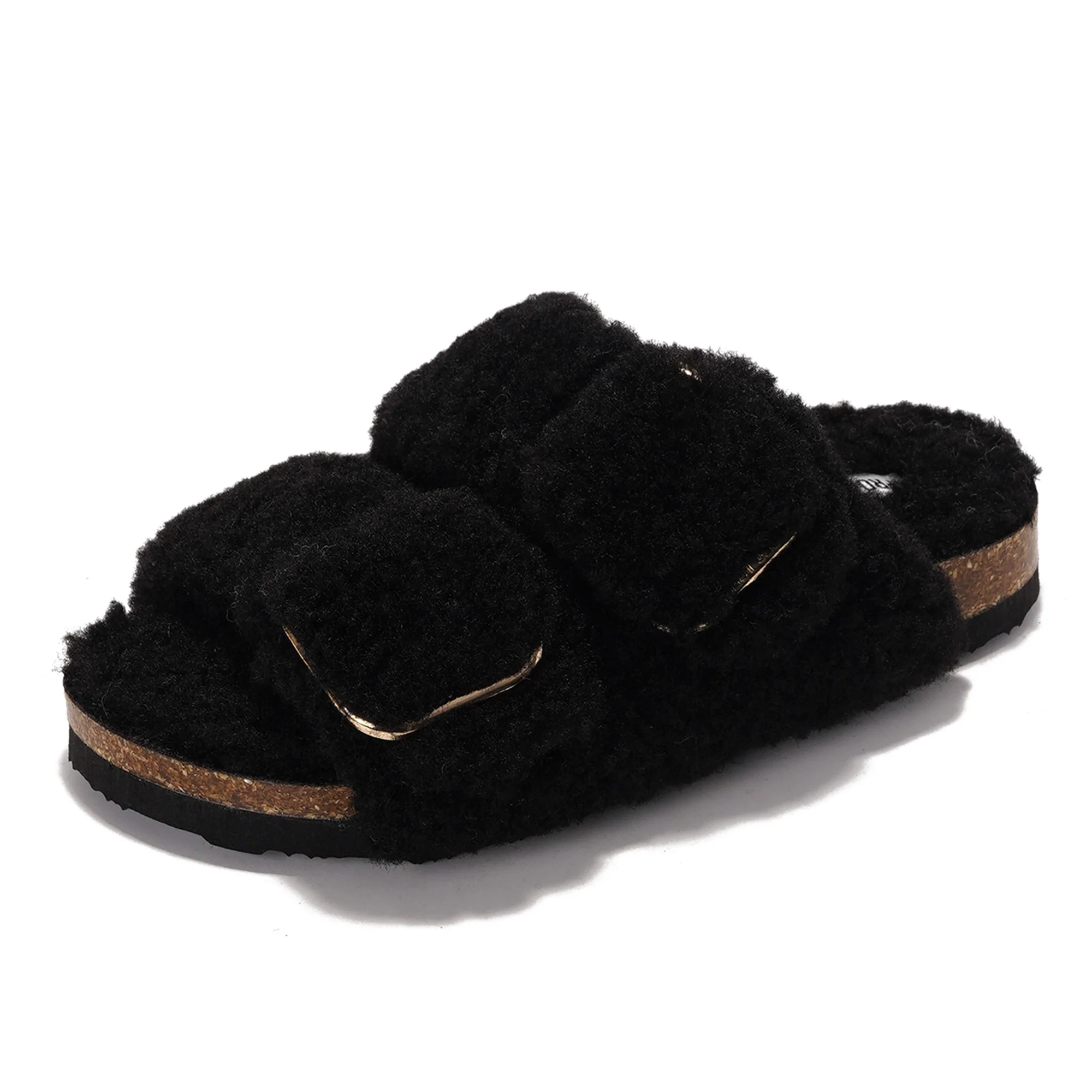 Project Cloud Women's | 100% Genuine Leather Women Flat Sandals | ProjectPlush | Lightweight | Non-Slip - Santorini - Image 47