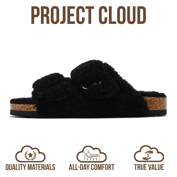 Project Cloud Women's | 100% Genuine Leather Women Flat Sandals | ProjectPlush | Lightweight | Non-Slip - Santorini - Image 49