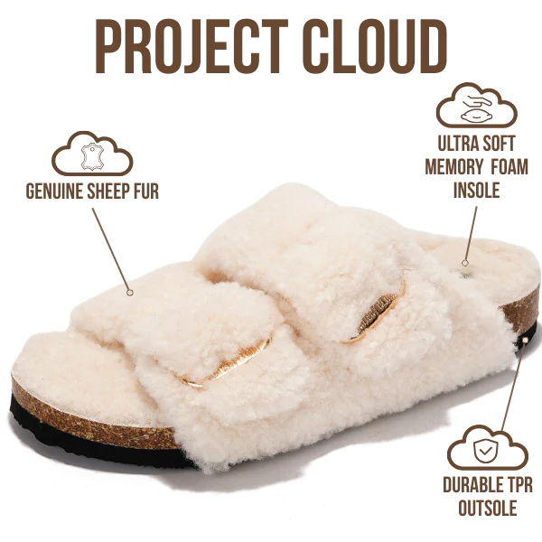 Project Cloud Women's | 100% Genuine Leather Women Flat Sandals | ProjectPlush | Lightweight | Non-Slip - Santorini - Image 53