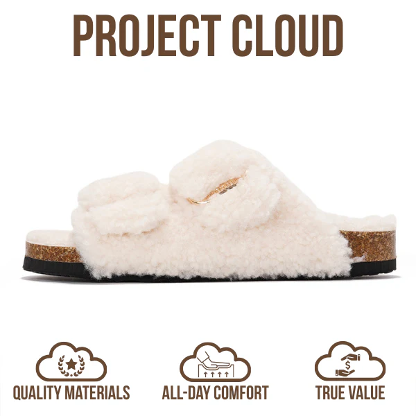 Project Cloud Women's | 100% Genuine Leather Women Flat Sandals | ProjectPlush | Lightweight | Non-Slip - Santorini - Image 54