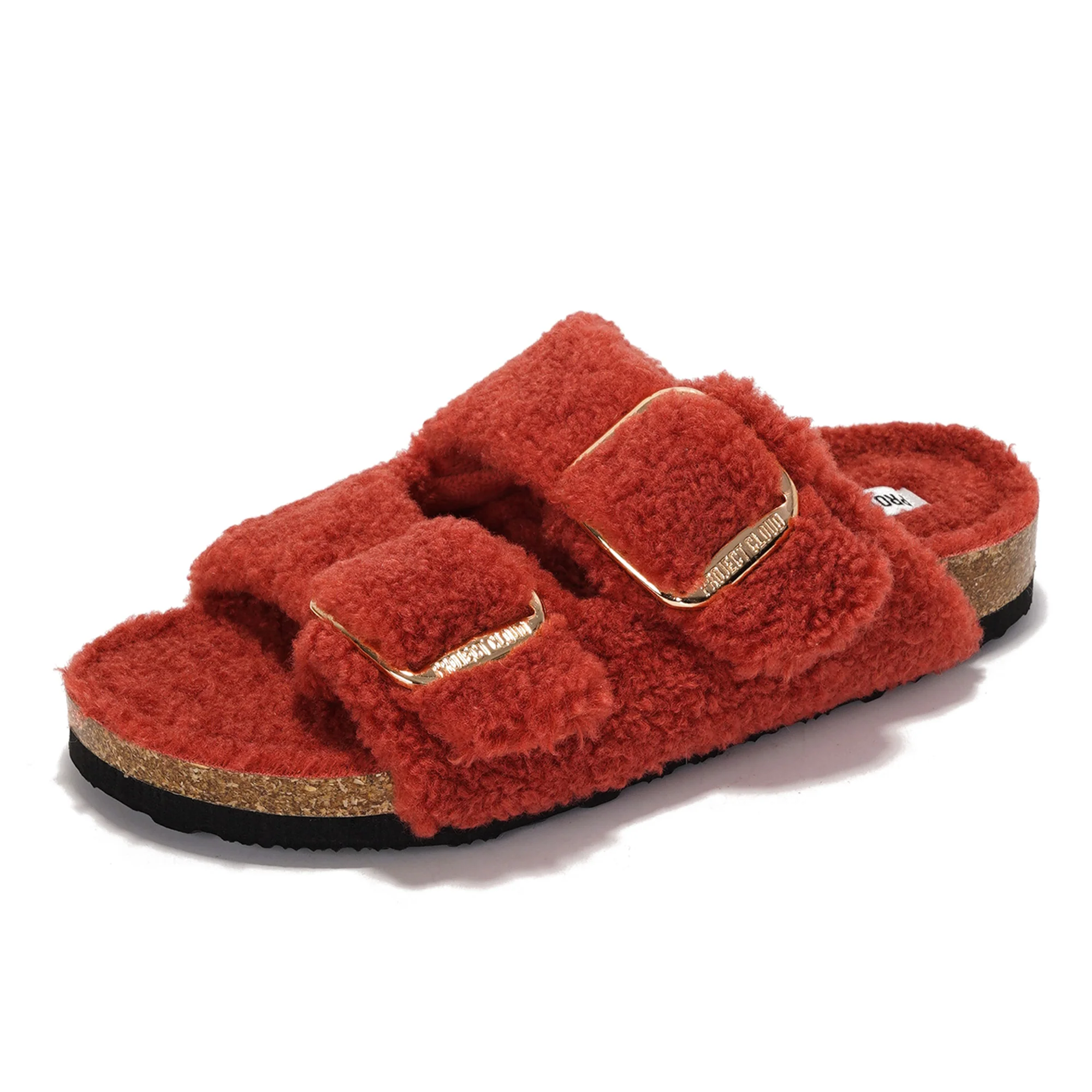 Project Cloud Women's | 100% Genuine Leather Women Flat Sandals | ProjectPlush | Lightweight | Non-Slip - Santorini - Image 57