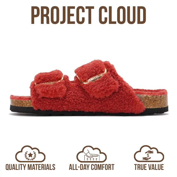 Project Cloud Women's | 100% Genuine Leather Women Flat Sandals | ProjectPlush | Lightweight | Non-Slip - Santorini - Image 59