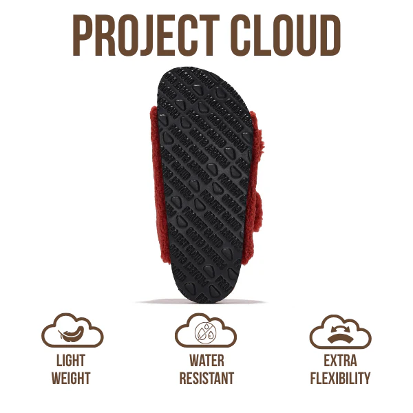 Project Cloud Women's | 100% Genuine Leather Women Flat Sandals | ProjectPlush | Lightweight | Non-Slip - Santorini - Image 60