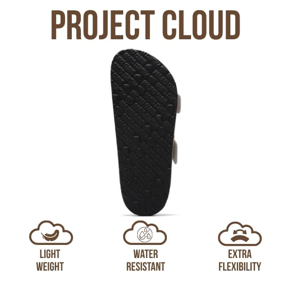 Project Cloud Women's | 100% Genuine Leather Women Flat Sandals | ProjectPlush | Lightweight | Non-Slip - Santorini - Image 82