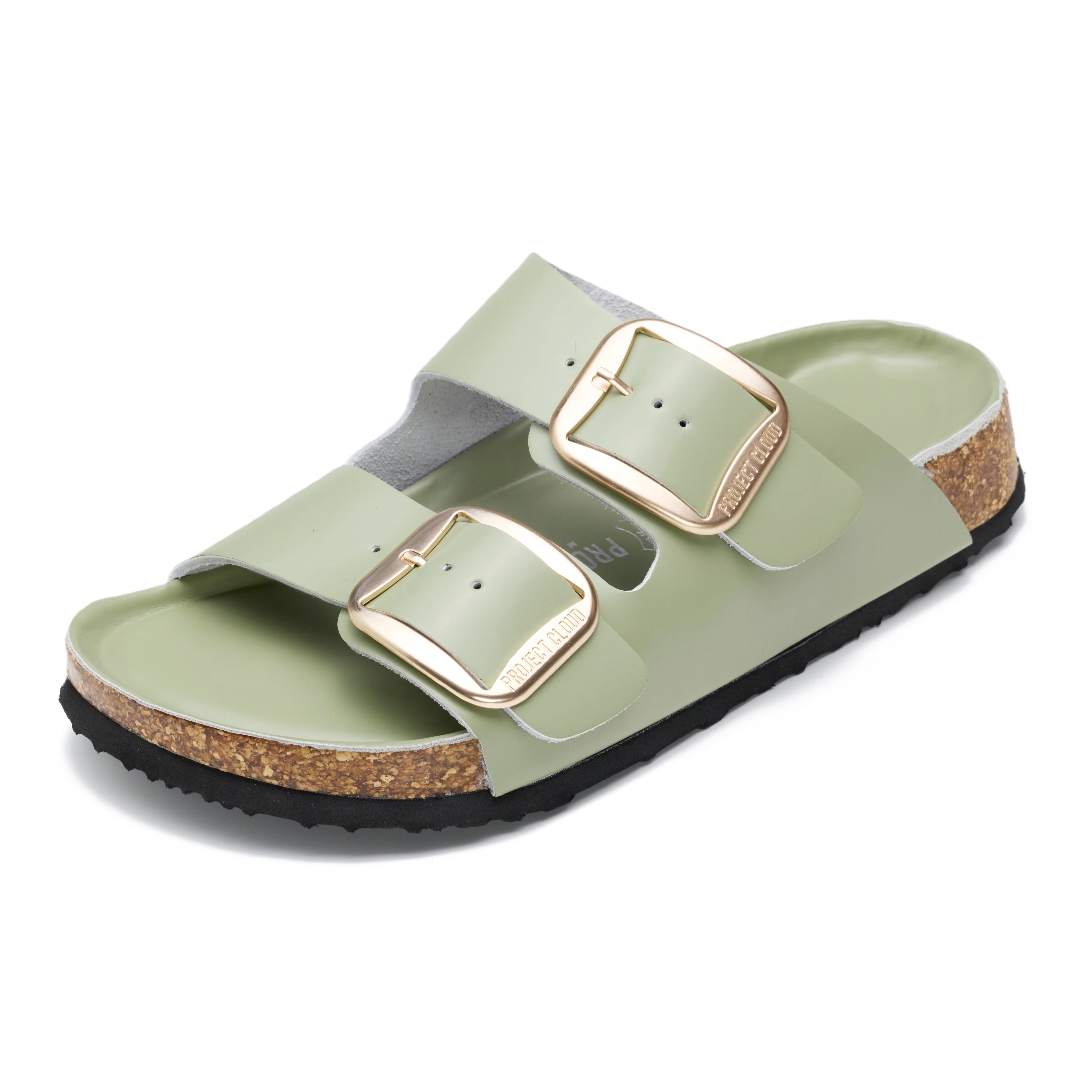 Project Cloud Women's | 100% Genuine Leather Women Flat Sandals | ProjectPlush | Lightweight | Non-Slip - Santorini - Image 84