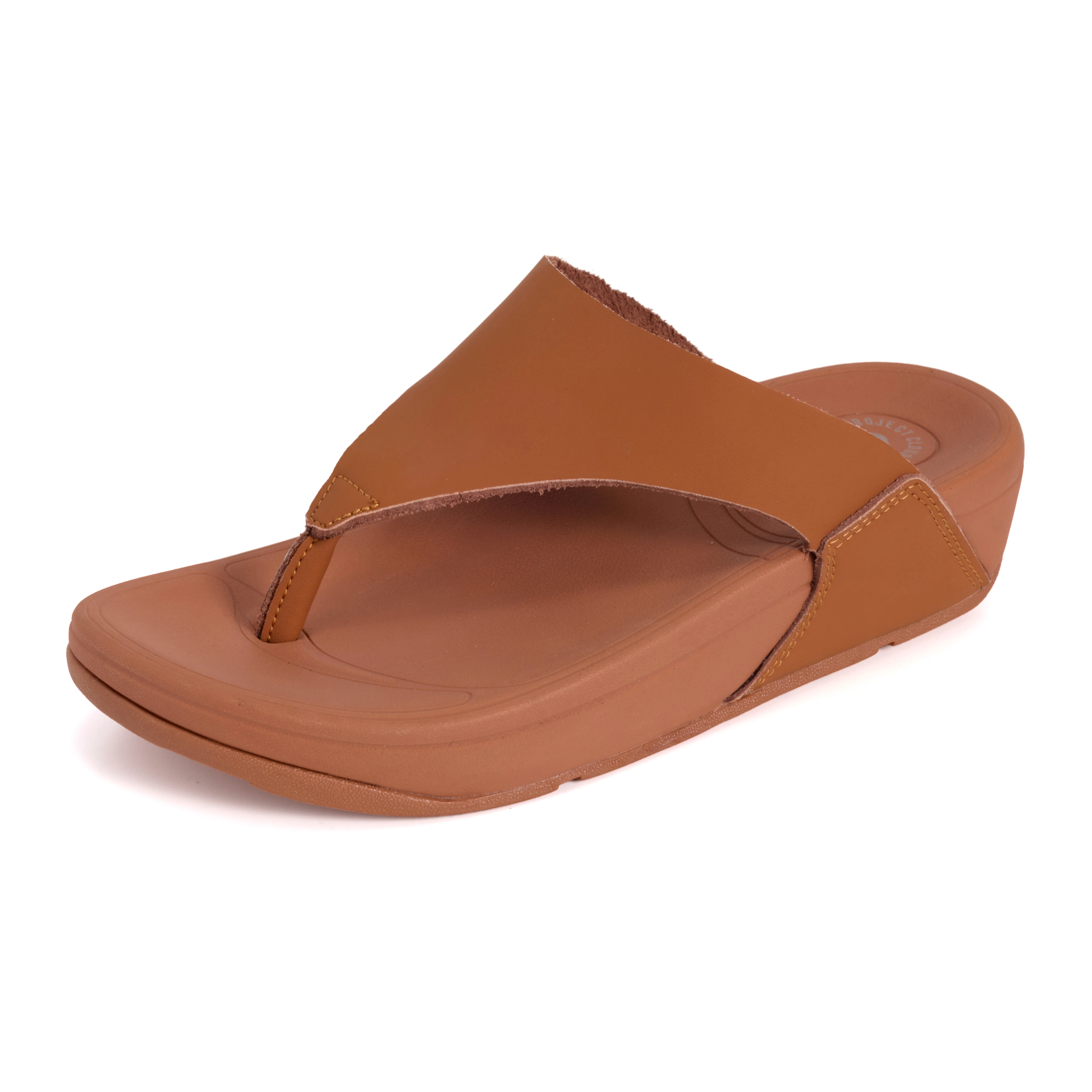 Project Cloud Women's | Genuine Leather Thong Flip Flops | Plush and Soft Insole | Lightweight | Non-Slip - Arlo - Image 12