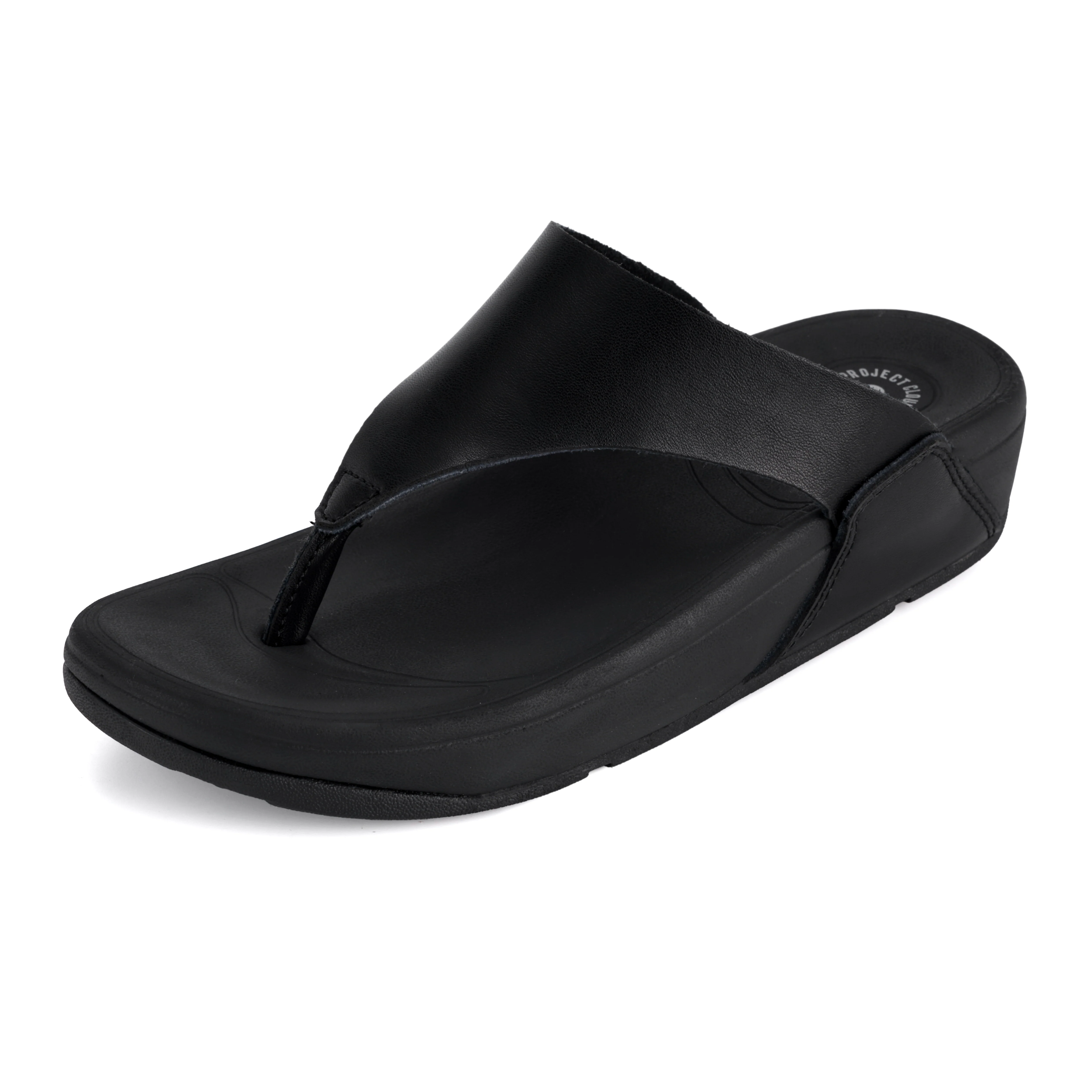 Project Cloud Women's | Genuine Leather Thong Flip Flops | Plush and Soft Insole | Lightweight | Non-Slip - Arlo - Image 7