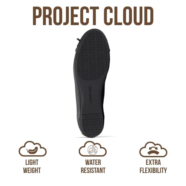 Project Cloud Women's | Genuine Leather Insole Womens Ballet Flats | Memory Foam | Lightweight | Non-Slip - Ashley - Image 10