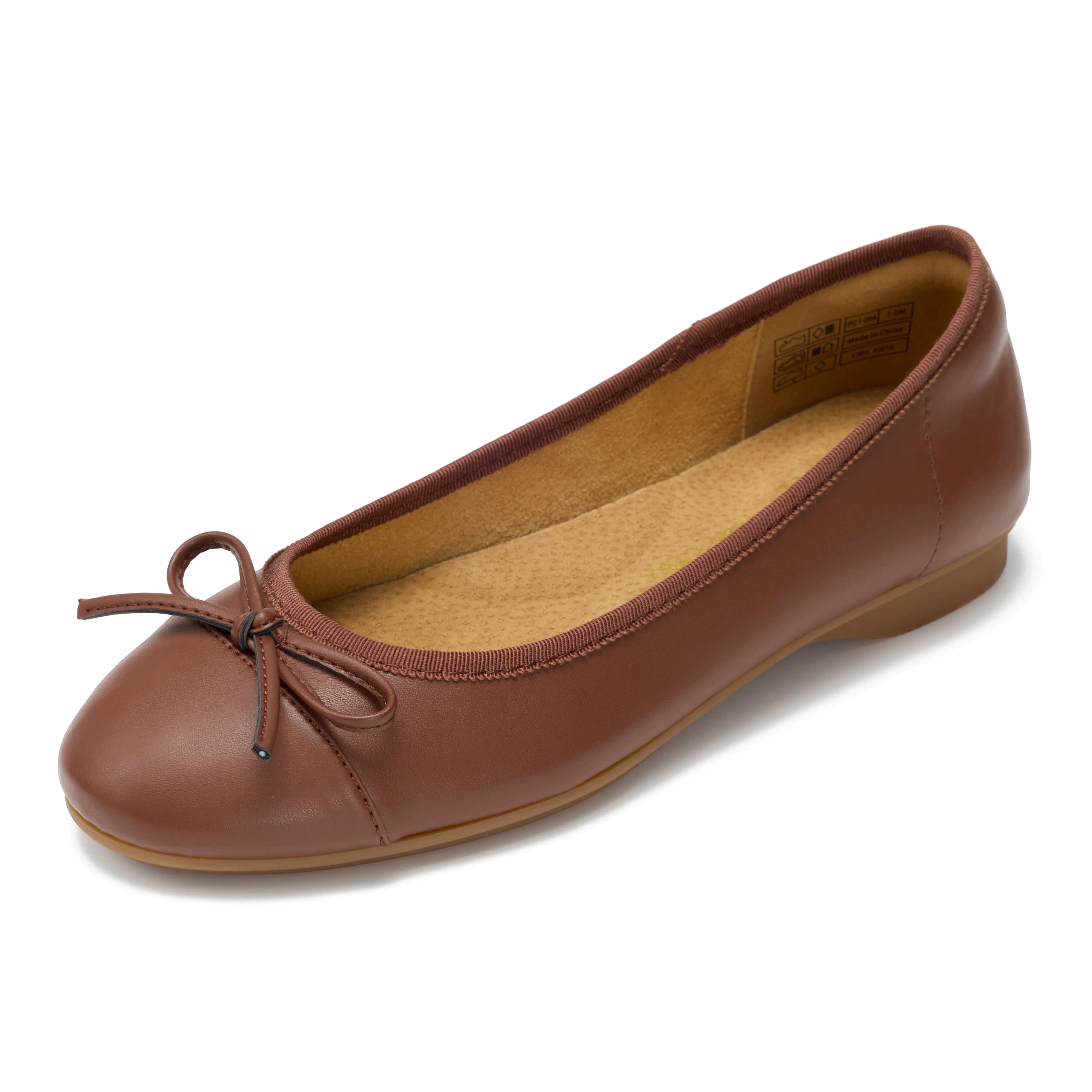 Project Cloud Women's | Genuine Leather Insole Womens Ballet Flats | Memory Foam | Lightweight | Non-Slip - Ashley - Image 17
