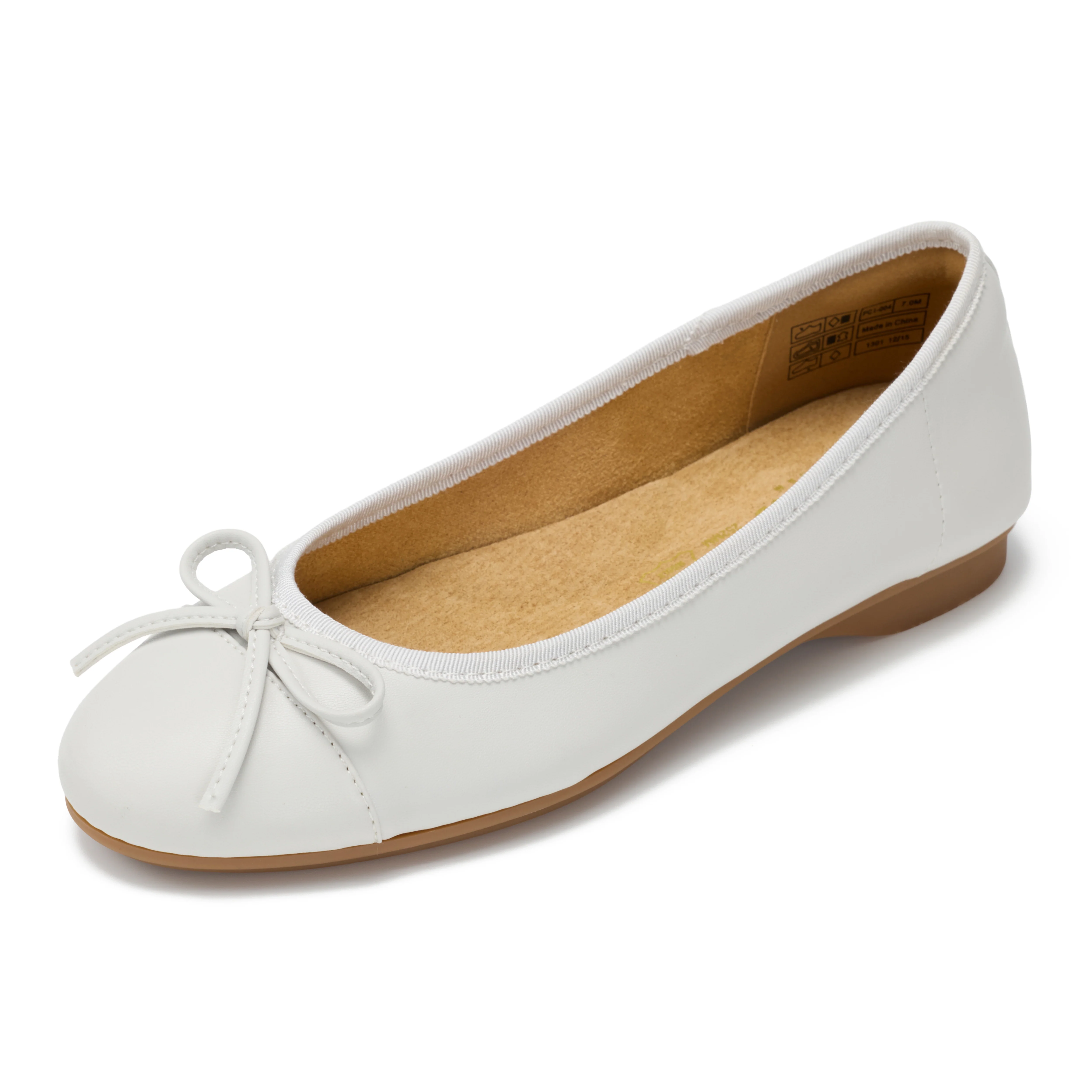 Project Cloud Women's | Genuine Leather Insole Womens Ballet Flats | Memory Foam | Lightweight | Non-Slip - Ashley - Image 2