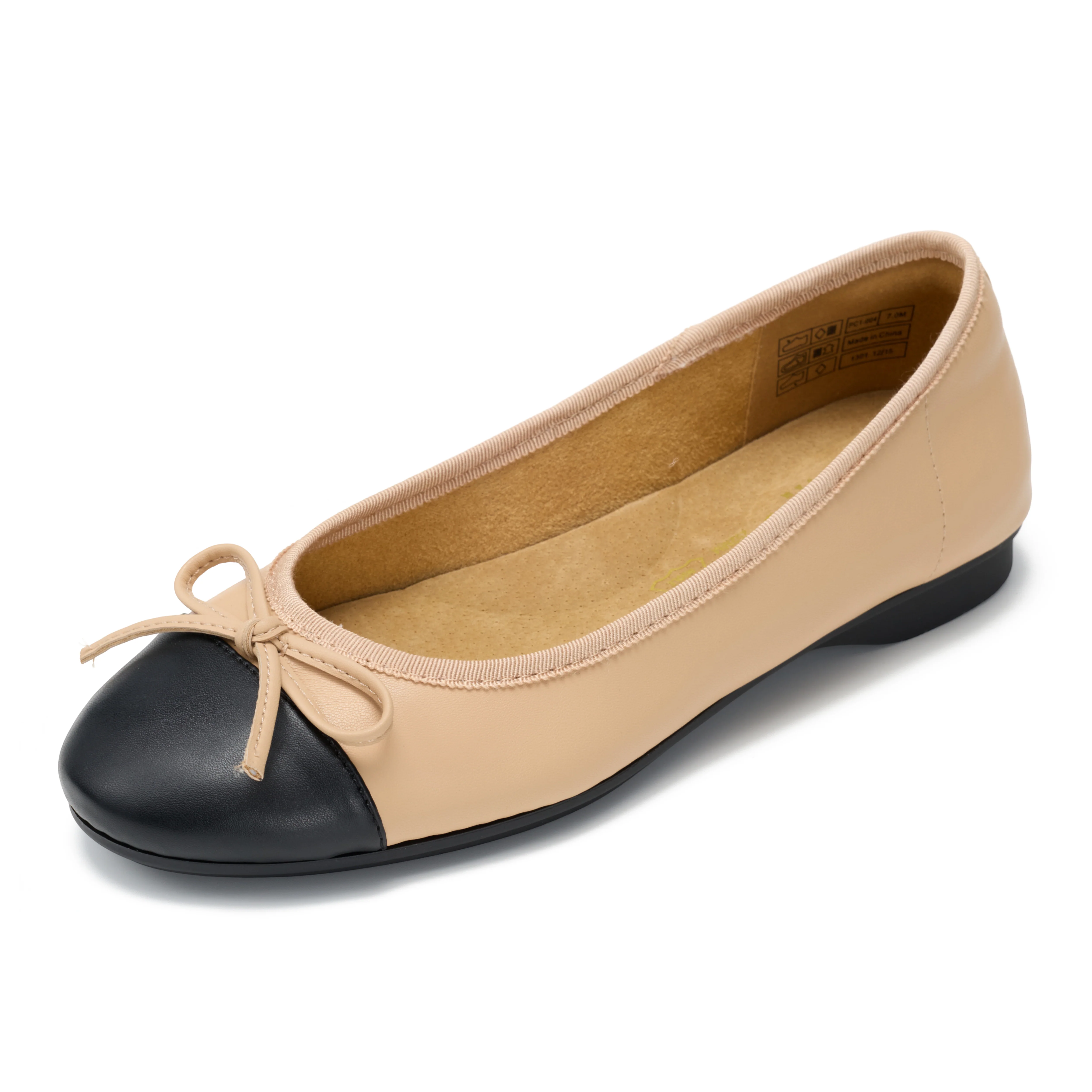 Project Cloud Women's | Genuine Leather Insole Womens Ballet Flats | Memory Foam | Lightweight | Non-Slip - Ashley - Image 27