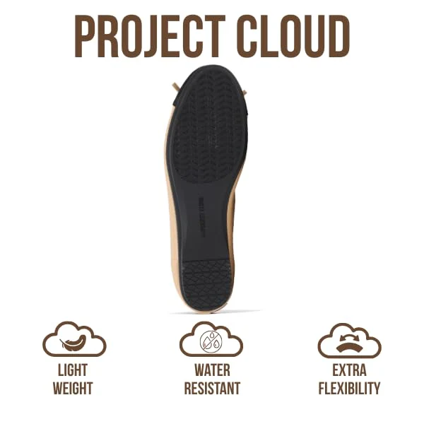 Project Cloud Women's | Genuine Leather Insole Womens Ballet Flats | Memory Foam | Lightweight | Non-Slip - Ashley - Image 30