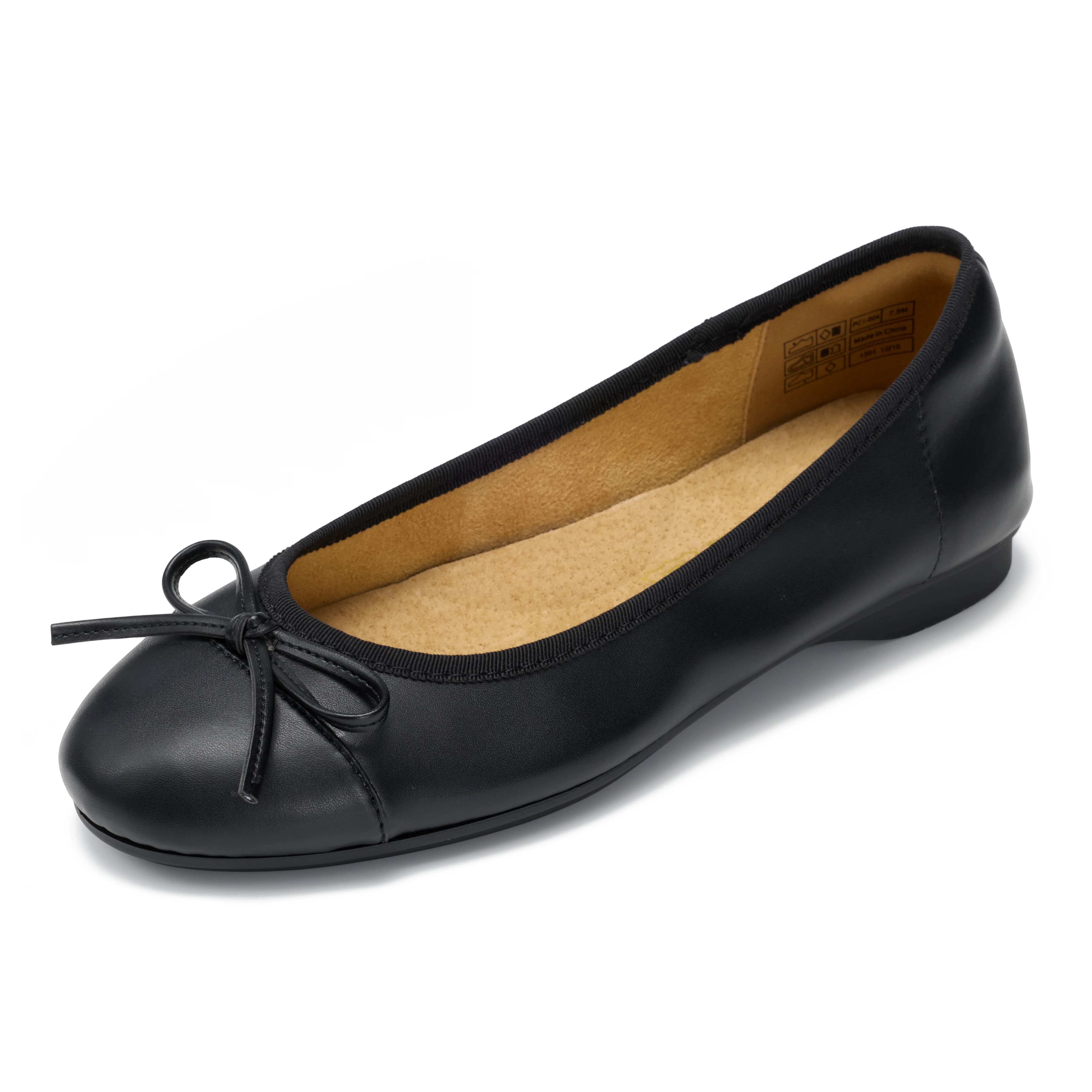 Project Cloud Women's | Genuine Leather Insole Womens Ballet Flats | Memory Foam | Lightweight | Non-Slip - Ashley - Image 7