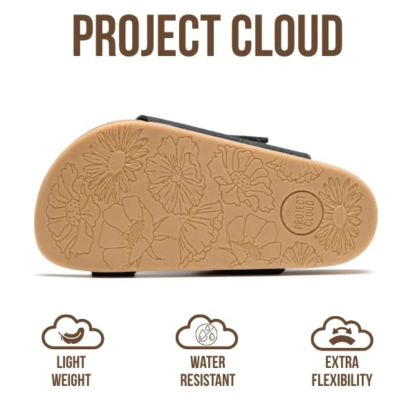 Project Cloud Kids | Girls Slide Summer Sandals | Plush & Soft Insole | Lightweight | Non-Slip - Balanced Kids - Image 10