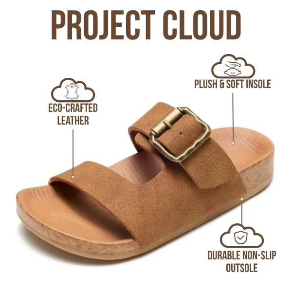 Project Cloud Kids | Girls Slide Summer Sandals | Plush & Soft Insole | Lightweight | Non-Slip - Balanced Kids - Image 13