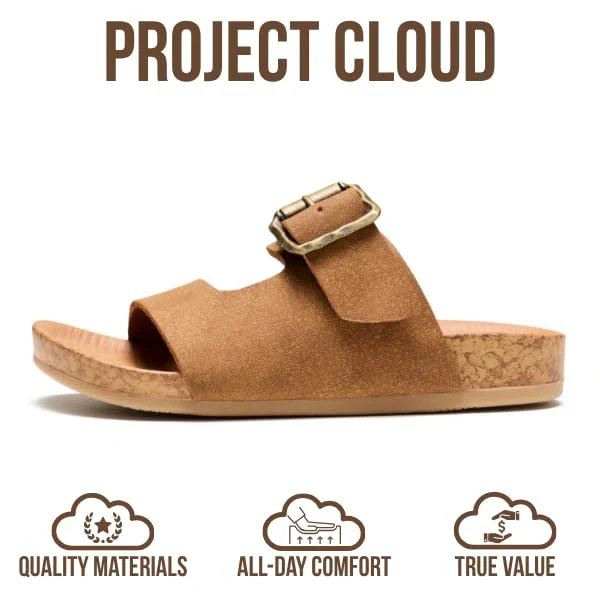 Project Cloud Kids | Girls Slide Summer Sandals | Plush & Soft Insole | Lightweight | Non-Slip - Balanced Kids - Image 14