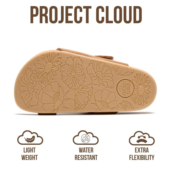Project Cloud Kids | Girls Slide Summer Sandals | Plush & Soft Insole | Lightweight | Non-Slip - Balanced Kids - Image 15