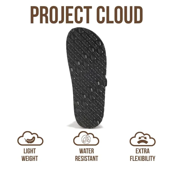 Project Cloud Women's | 100% Genuine Leather Platform Sandals for Women | Plush & Soft Insole | Lightweight | Non-Slip - Barcelona - Image 15