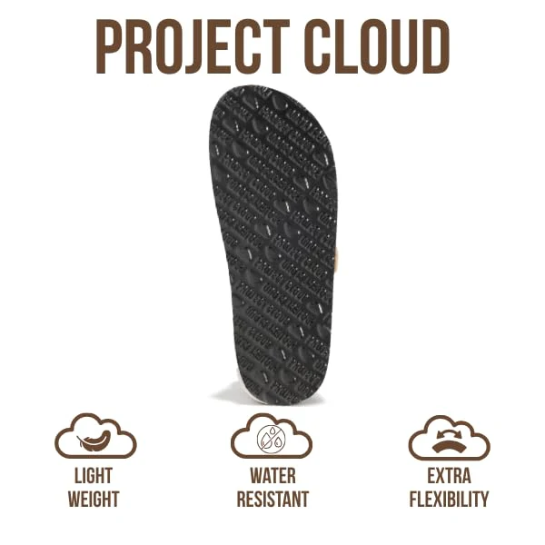 Project Cloud Women's | 100% Genuine Leather Platform Sandals for Women | Plush & Soft Insole | Lightweight | Non-Slip - Barcelona - Image 5
