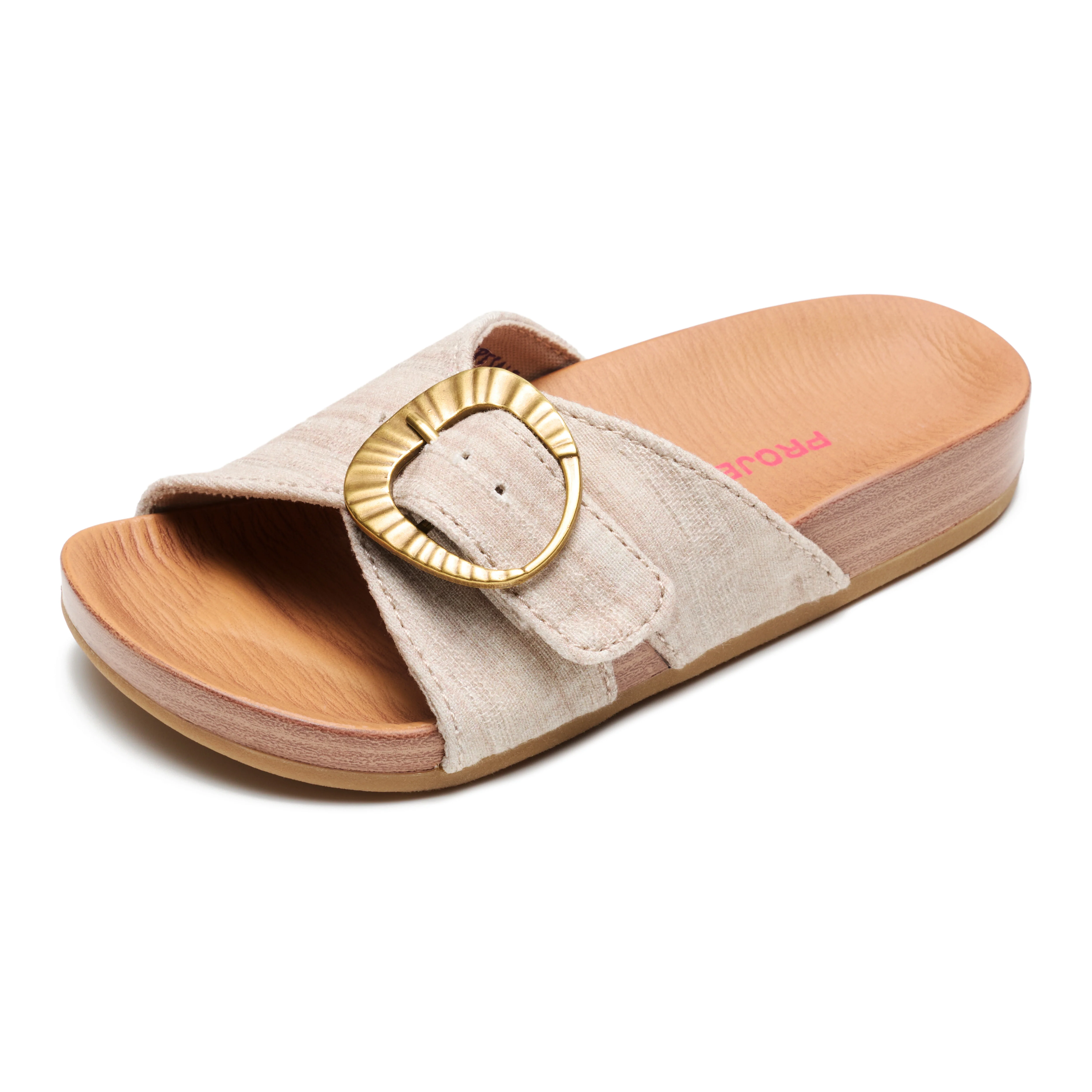 Project Cloud Kids | Eco-Leather Adjustable Buckle Toddler Slides | Plush & Soft Insole | Lightweight | Non-Slip - Beaming Kids - Image 12